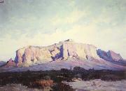 George Brandriff Superstition Mountain oil painting on canvas
